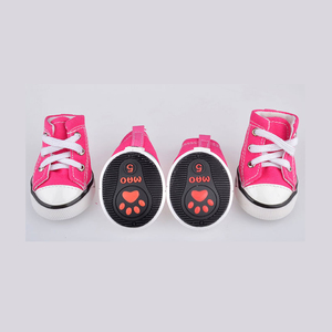 Perro zapatos de lona perro de gato <span class=keywords><strong>botas</strong></span> zapatos de seguridad - Product Image 1