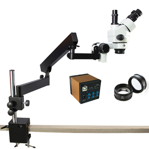 Articulado Pilar clamp soporte para microscopio estéreo del zumbido - Product Image 1