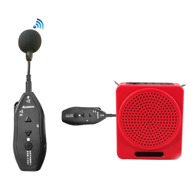 Mini 2.4G Wireless Microphone Professional Collar Headset Lavalier