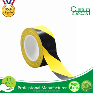 PVC sıcak eriyik sarı ve siyah bariyer yapışkan bant uyarı bandı - Product Image 5