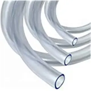 ID 8mm(5/16'') * OD 13MM 100m per roll reinforced clear pvc braided hose water pipe