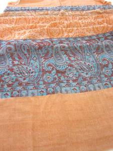 Écharpe jacquard Semi en pashmina 100%, châle en laine Fine - Product Image 5