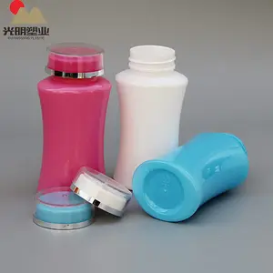 Botella de plástico vacía para mascotas, forma única