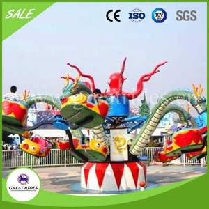 Parc d'attractions jeux machine tournant grand tour de poulpe pour vente - Product Image 6