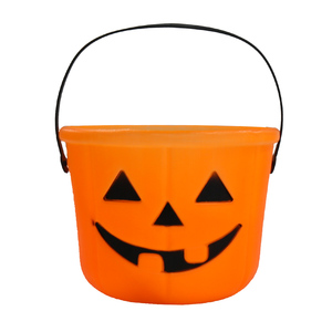   Cesta de Dulces de Calabaza para Halloween, Cesta de Dulces con Forma de Calabaza, Artículos para Fiestas de Halloween, Cubos de Calabaza con Asa - Product Image 3