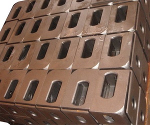 <span class=keywords><strong>Coin</strong></span> de conteneur en acier moulé de précision personnalisé - Product Image 4