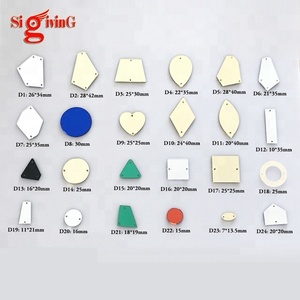 Mezcla de tamaños, costura transparente, piedras acrílicas, cristales, reverso plano, espejo, diamantes de imitación para coser para <span class=keywords><strong>vestido</strong></span>, costura o <span class=keywords><strong>vestido</strong></span> de baile - Product Image 2
