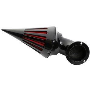 TCMT XF130605-B สีดำอลูมิเนียม Spike เครื่องกรองอากาศสำหรับ Harley Dyna <span class=keywords><strong>Street</strong></span> <span class=keywords><strong>Bob</strong></span> Fat <span class=keywords><strong>Bob</strong></span> 2004-2007 - Product Image 2