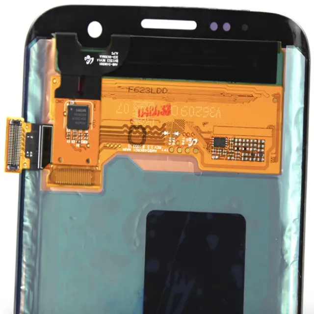 Layar Ponsel Super AMOLED Asli Penuh untuk Layar LCD Samsung S7 Edge