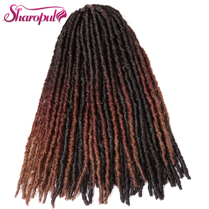 Dreadlocks synthétiques douces de 20 pouces, tresses au crochet, style de cheveux jumbo dread, ombré, faux locs, extensions de cheveux pour tresser - Product Image 2