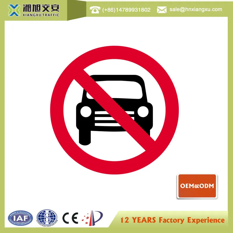 Manufacturing in china direction and warning informativ traffic signs one way street sign