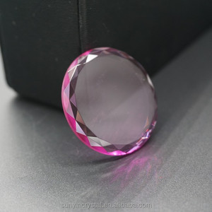 New Sunyin Customized Size Pink Sapphire Crystal Jewelry Watch Accessories with 90 Days Warranty Customizable Size & Shape - Product Image 4