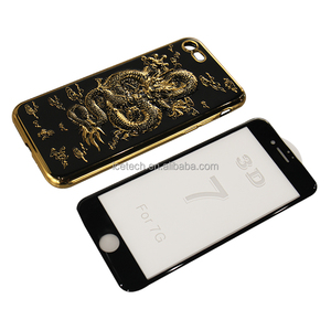 All'ingrosso nuovo fantastico 3D drago stile TPU flessibile custodia per <span class=keywords><strong>iPhone</strong></span> <span class=keywords><strong>7</strong></span> con vetro di protezione dello schermo - Product Image 3