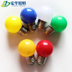 G45 E26 spherical small colorful led light bulb for wedding decoration etc