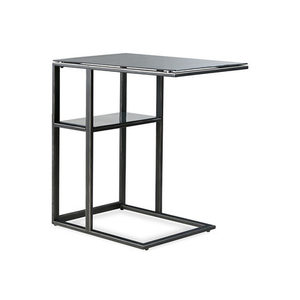 Europeo stile moderno divano letto <span class=keywords><strong>tavolino</strong></span> <span class=keywords><strong>tavolino</strong></span> da caffè in <span class=keywords><strong>vetro</strong></span> nero fuori porta mobili soggiorno fabbrica di porcellana direttamente - Product Image 1