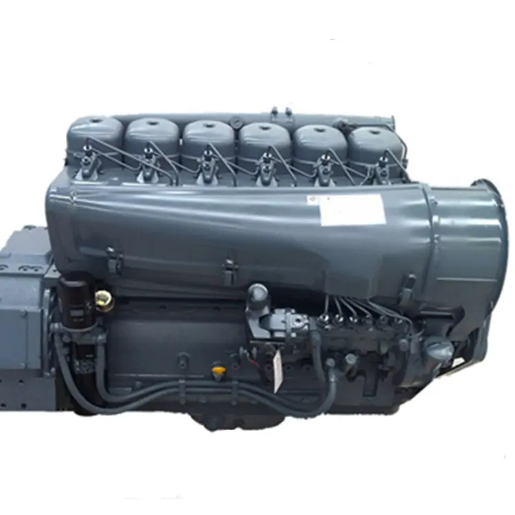 114kw Deutz 6 silindir dizel motor jeneratör seti için BF6L913C
