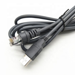 USB để <span class=keywords><strong>rj50</strong></span> Máy quét Cáp laser mã vạch QUÉT SÚNG dữ liệu cáp quét Cáp súng - Product Image 2
