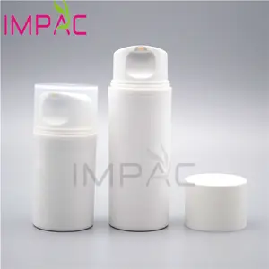 Kosmetik Putih Airless Botol 50 Ml dengan Pompa untuk Penting Botol Minyak