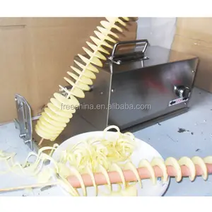 3 in 1 Sosis Hot Dog spiral patates kesici/patates kıvırcık yavru kesici