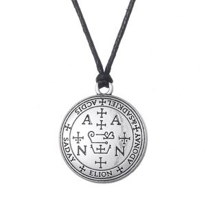 Vòng Cổ Mặt Dây Chuyền Sigil Of Archangel Thavael Enochian Bùa Hộ Mệnh Trang Sức Thiên Thần Vòng Cổ Cổ Điển Unisex - Product Image 1