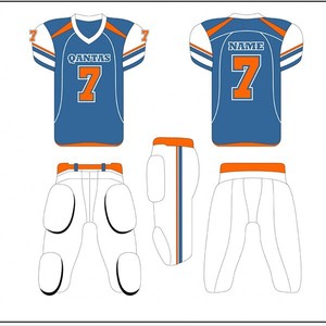 benutzerdefinierte sublimiert polyester College american fußball uniformen - Product Image 1