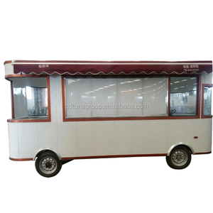 Bonito coche móvil para aperitivos de comida callejera, furgoneta de comida rápida, camión eléctrico para comida - Product Image 4