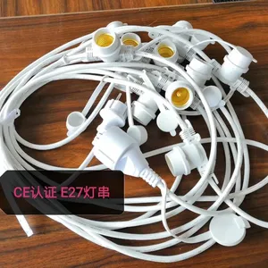 german type light cord/eu type lighting cord/outdoor extension cord