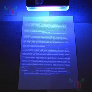 잉크젯 프린터를 위한 고품질 물-근거한 UV 보이지 않는 잉크