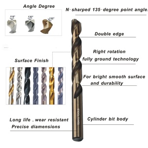 Jiangsu HSS M35 hss brocas forets au cobalt pour l'acier inoxydable - Product Image 2