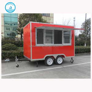 Compagnie aérienne Hamburger Hot-Dog Mobile Barbecue Vendeur de Rue Chariots de Nourriture À Vendre - Product Image 2