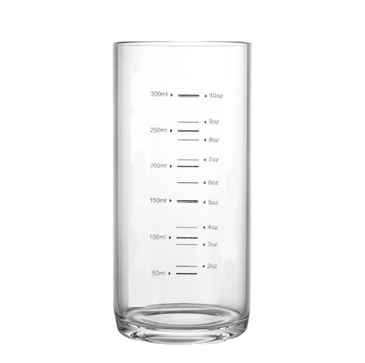 300ml Glass Measuring Cup For Milk And Fruit Juice Mug With Scale