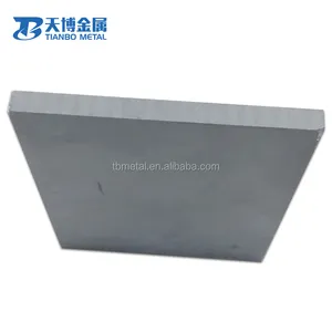China factory price 99.95% Hot-rolling 99.995% pure tungsten sheet plate hot sale manufacturer from baoji tianbo metal company