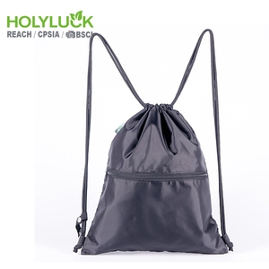 Étanche <span class=keywords><strong>Custom</strong></span> Made Noir Chaîne Petit 1 Cordon Sac À Dos Sac De Plage - Product Image 4