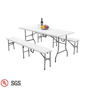Table pliante et chaise, ensemble de table à manger pliable de style moderne pour événements, bon marché, offre spéciale - Product Image 1