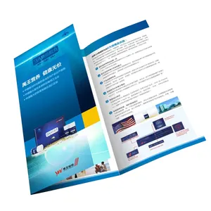 A4 impresión Flyer folleto comercial del producto prospecto