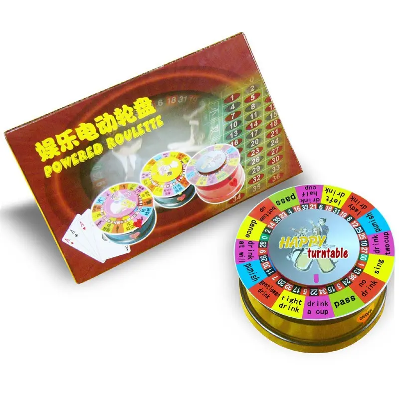 Produk baru grosir minum roulette roda elektronik