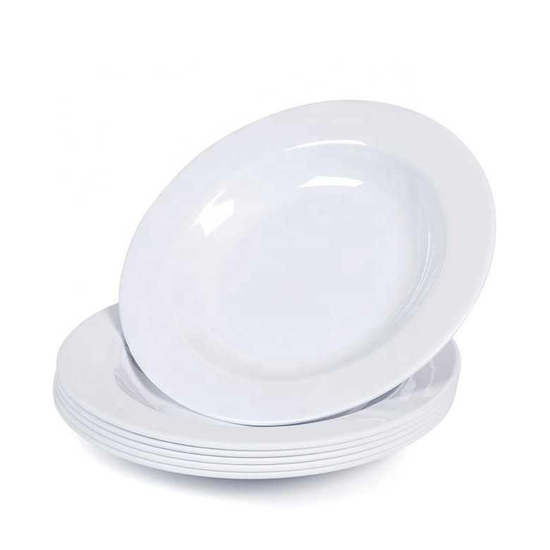 Melamine Plates Unbreakable Eco-Friendly Dinnerware Set