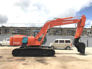 Pelleteuse sur chenilles Hitachi Ex200 d'occasion Hitachi Ex120 Zx200 d'occasion populaire fabriquée au Japon à bas prix à vendre - Product Image 2