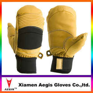 Gants de <span class=keywords><strong>ski</strong></span> en cuir pour femmes, vente en gros, gants de <span class=keywords><strong>ski</strong></span> à la mode, nouvelle collection - Product Image 2