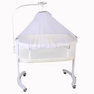 New Born Baby Culla Automatica letto Pieghevole In Ferro Culla