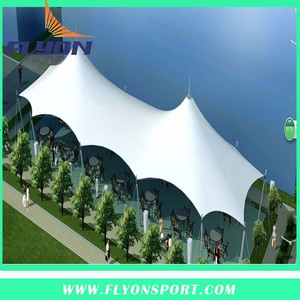 Pvdf tracción tela estructura, alberca de estructura de la membrana, estadio carpa estructura de la membrana - Product Image 1