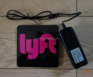 حار بيع! lyft اوبر el سيارة ملصقا - Product Image 4