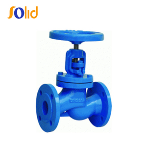 Vanne à boisseau sphérique droite à roue manuelle avec joint à soufflet en fonte GGG50 conforme à la norme DIN JIS <span class=keywords><strong>Mss</strong></span> Sp85 - Product Image 4