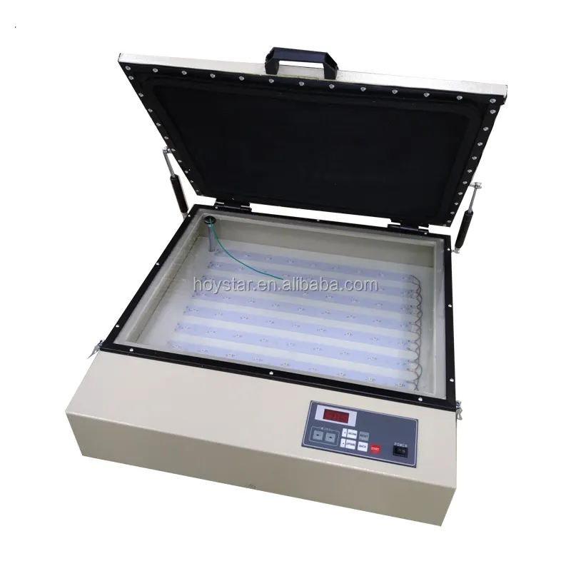 pad printing photopolymer plates exposure unit UV screen printing