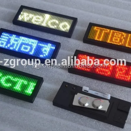 Usb pequeño LED-rojo/azul/blanco/amarillo/color verde-usb pequeña pantalla led