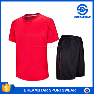 custom wholesale red football jersey - Product Image 1