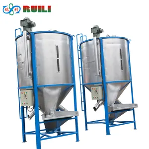 Vertikal plastik butiran mixer/pencampuran mesin pengering/mixer hopper pengering