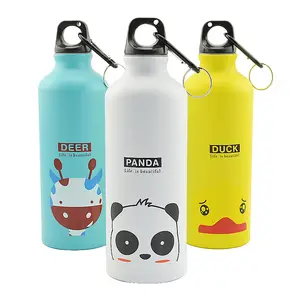 Botol Air Pendingin Otomatis 750ML Botol Air Aluminium Cetak Logo Kustom Grosir