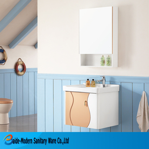 Renverser Cabinet Inde Vanité Salle De Bain Double Vasque Moderne Prêt Fait Armoire De Toilette - Product Image 1