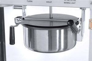 Công Nghiệp Thép Không Gỉ + Kính CE Chứng Nhận Sản Xuất Bỏng Ngô Máy - Product Image 2